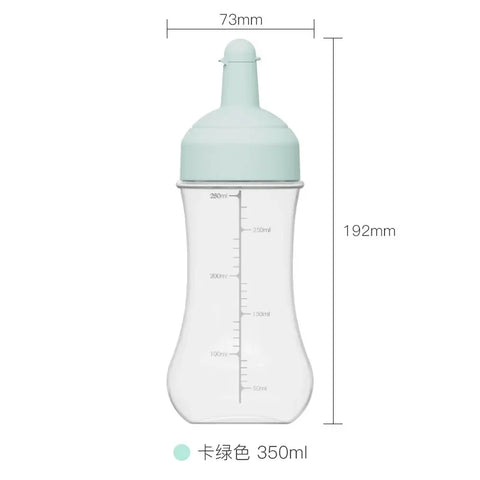 Porous Squeeze Sauce Bottle,350ML Tomato Honey Salad Dressing Container,Kitchen Condiment Dispenser for Ketchup,BBQ Sauces, Oil