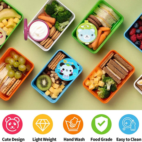 Mini Cartoon Fruit Forks For Children Kids Cute Animals Food Picks Small Snack Cake Dessert Toothpicks Chopsticks