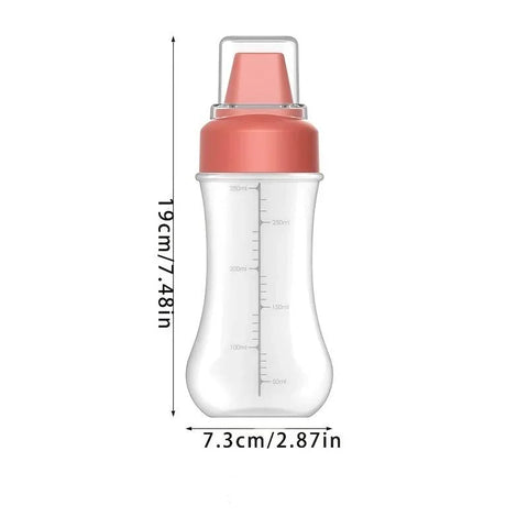 Porous Squeeze Sauce Bottle,350ML Tomato Honey Salad Dressing Container,Kitchen Condiment Dispenser for Ketchup,BBQ Sauces, Oil