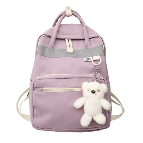 High School / College Soft Girl Backpack