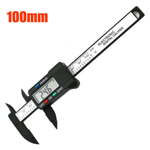 0-150mm High Strength Plastic Student Home Woodworking Gap Play Measuring Calipers Electronic Digital Calipers