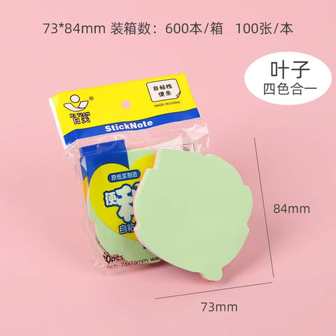 100sheets/Pack Self-Stick Note Self Adhesive Label Message,List,Record,Reminder,Education & Office Supplies HY-106
