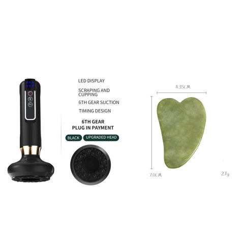 Electric Vacuum Cupping Massager For Body Anti-Cellulite Suction Cup