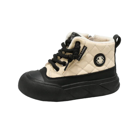 Hot Style Children's Snow Boots Thick Sole Boys Girls Winter Plush Cotton Shoe Soft Sole for Comfort Warm Student Casual Shoes