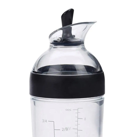 Salad Dressing Shaker Cup Container Sauces Mixer Juice Mixing Bottle Easy Pour