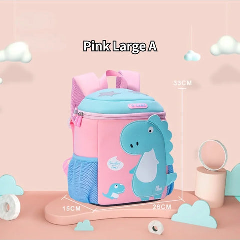 Girls Boys Cute Dinosaur Backpacks Cartoon Kids Kindergarten Backpack Fashion Versatile Children's Shoulder Bag Kawaii Gift Hot