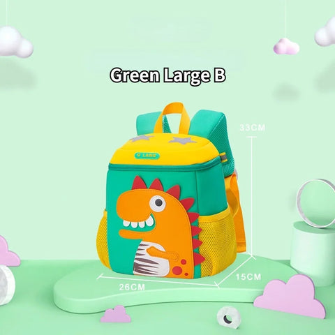 Girls Boys Cute Dinosaur Backpacks Cartoon Kids Kindergarten Backpack Fashion Versatile Children's Shoulder Bag Kawaii Gift Hot