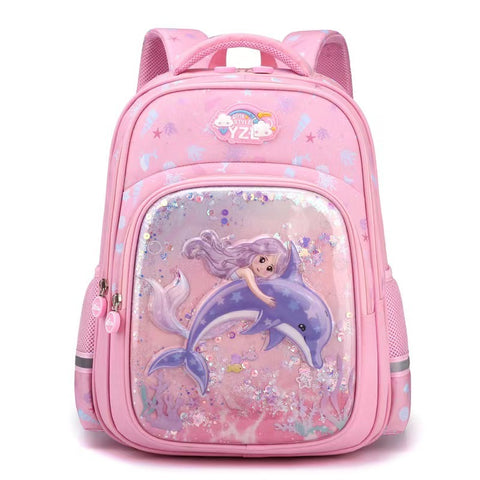 Girls Waterproof Mermaid Backpack