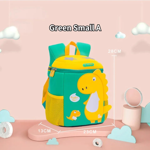 Girls Boys Cute Dinosaur Backpacks Cartoon Kids Kindergarten Backpack Fashion Versatile Children's Shoulder Bag Kawaii Gift Hot