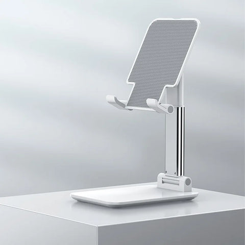 Foldable ABS Desktop Mobile Phone Stand For iPad iPhone 16 15 Smartphone Support Tablet Desk Cell Phone Portable Holder Bracket