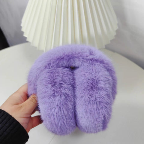 Girls' Winter Furry Earmuffs
