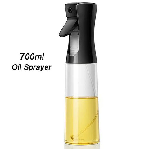 200/300/500/700ml Oil Spray Bottle Kitchen Cooking Olive Oil Dispenser Camping BBQ Baking Vinegar Soy Sauce Sprayer Containers