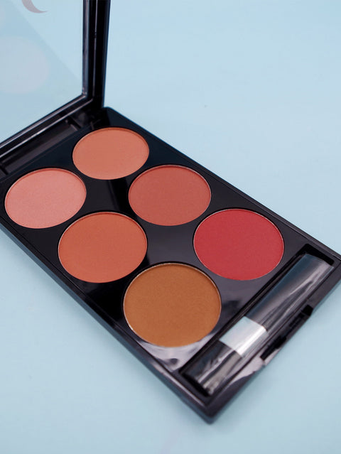Six-color Blush  Makeup