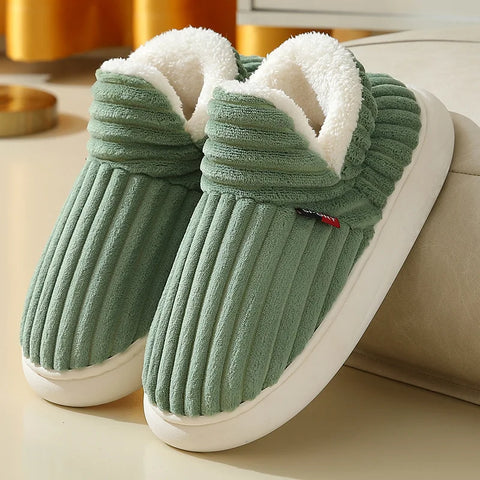 Eyriphy Winter Thick Sole Warm Shoes For Women Fluffy Fuzzy Ankle Women Shoes Plush Fleece Sneakers Female Platform Mini Shoes