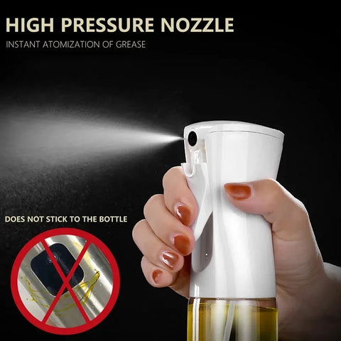 200/300/500/700ml Oil Spray Bottle Kitchen Cooking Olive Oil Dispenser Camping BBQ Baking Vinegar Soy Sauce Sprayer Containers