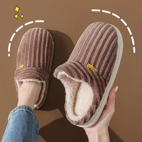 Eyriphy Winter Thick Sole Warm Shoes For Women Fluffy Fuzzy Ankle Women Shoes Plush Fleece Sneakers Female Platform Mini Shoes