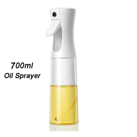 200/300/500/700ml Oil Spray Bottle Kitchen Cooking Olive Oil Dispenser Camping BBQ Baking Vinegar Soy Sauce Sprayer Containers