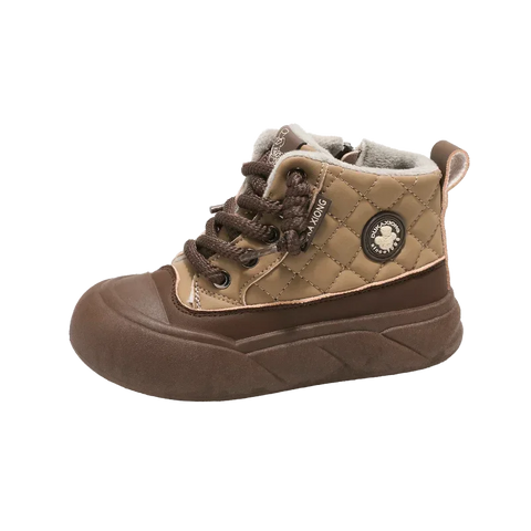 Hot Style Children's Snow Boots Thick Sole Boys Girls Winter Plush Cotton Shoe Soft Sole for Comfort Warm Student Casual Shoes