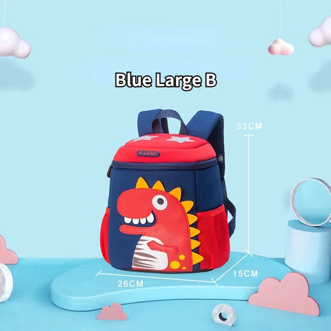 Girls Boys Cute Dinosaur Backpacks Cartoon Kids Kindergarten Backpack Fashion Versatile Children's Shoulder Bag Kawaii Gift Hot