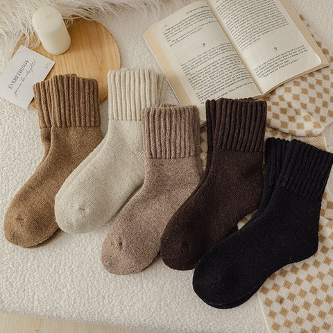 Winter Thickened Terry Velvt Plush Socks