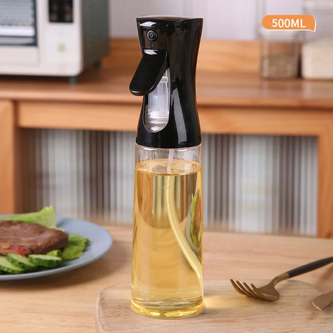 200/300/500/700ml Oil Spray Bottle Kitchen Cooking Olive Oil Dispenser Camping BBQ Baking Vinegar Soy Sauce Sprayer Containers