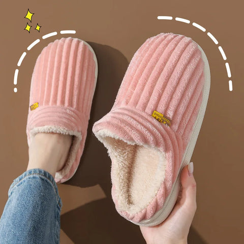Eyriphy Winter Thick Sole Warm Shoes For Women Fluffy Fuzzy Ankle Women Shoes Plush Fleece Sneakers Female Platform Mini Shoes