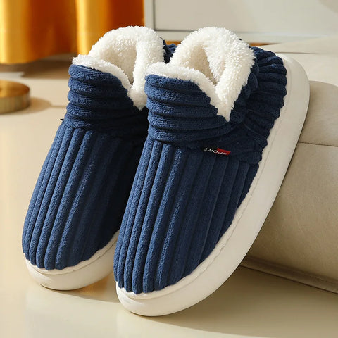 Eyriphy Winter Thick Sole Warm Shoes For Women Fluffy Fuzzy Ankle Women Shoes Plush Fleece Sneakers Female Platform Mini Shoes
