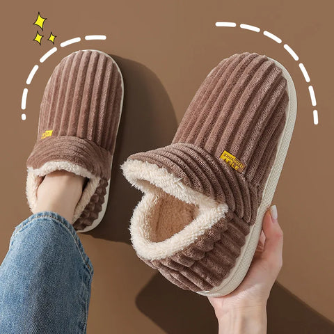 Eyriphy Winter Thick Sole Warm Shoes For Women Fluffy Fuzzy Ankle Women Shoes Plush Fleece Sneakers Female Platform Mini Shoes