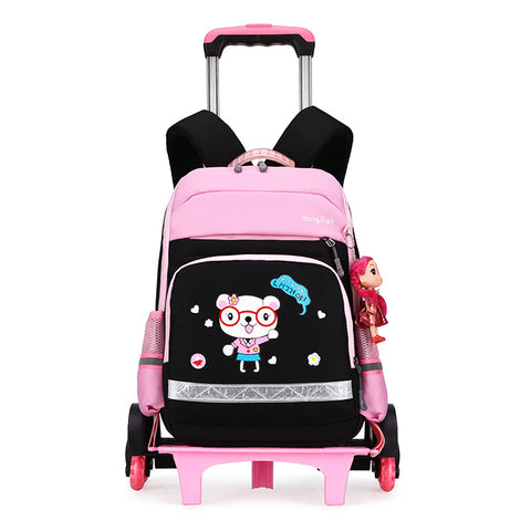 Detachable Trolley  Bag For Elementary School Students