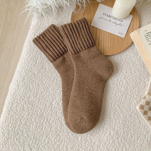 Winter Thickened Terry Velvt Plush Socks