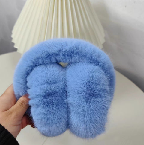 Girls' Winter Furry Earmuffs