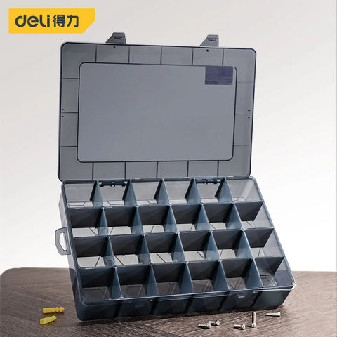 Organizers 9-24 Grids Adjustable Storage Container Compartment Plastic Storage Box Component Screw Holder Case Display Container